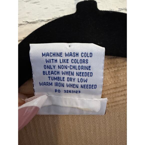 Blair Tan Corduroy Button Down Shirt XL Soft Cotton Shacket Overshirt - Picture 4 of 6